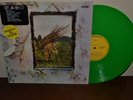 Rare Led Zeppelin IV GREEN COLORED Vinyl LP Album w/Title and Song Stickers