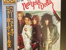 NEW YORK DOLLS Very Best Of 1977 LP JAPAN OBI Ramones PUNK Kiss ALICE COOPER