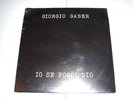 Giorgio Gaber ‎– Io Se Fossi Dio Vinyl 12