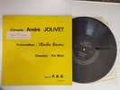1964? giga rare PRIVATE PRESSING LP Andre JOLIVET Cello Concerto CHARLES RENEAU