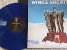McCARTNEY  WINGS ( 33 RPM - ITALY ) 3C 064 - ''GREATEST,,  BLUE VINIL + POSTER