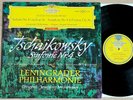 TSCHAIKOWSKY Symphony No.4 MRAWINSKIJ 1stPress 1962 DGG RED STEREO MINT