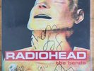 Radiohead The Bends LP first pressing. Signed by all band members
