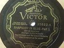 PAUL WHITEMAN Rhapsody In Blue VICTOR 35822 12