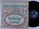 DON PATTERSON Holiday Soul PRESTIGE LP VG+ i