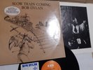 BOB DYLAN autograph lp vinyl first press SLOW TRAIN COMING signed live ticket