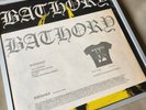 Bathory s/t Yellow Goat LP OG 1984 Flyer Insert