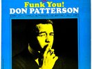 Funk You Don Patterson 1969 Vinyl Prestige Records 1st Press