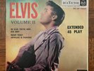 Elvis Presley Volume 2 II South Africa EPC 129 Rare 45 RPM EP