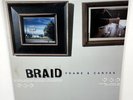 Braid - Frame and Canvas 1998 PRC-018-1 LP CLEAR Vinyl Album EX