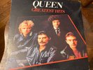 Queen - Greatest Hits 1981 Elektra Records LP Vinyl Record we will rock you EUC