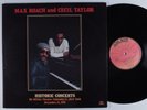 MAX ROACH & CECIL TAYLOR Historic Concerts SOUL NOTE 2XLP VG++/VG+ italy i