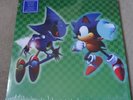 SONIC CD SOUNDTRACK BLUE/GREEN SPLATTER ETCHED 3 X LP VINYL RECORD DATA DISCS