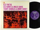 Lee Konitz, Miles Davis, et al. - Ezz-Thetic LP - New Jazz Mono RVG VG++