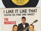 NORTHERN SOUL  45 w PIC SLEEVE- MIRACLES - I LIKE IT LIKE THAT -HEAR 1964 TAMLA