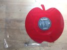 The Beatles Love Me Do / PS I Love You VG+ RED APPLE SHAPED Vinyl Record BEAT3