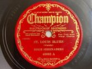 Dixie Serenaders St Louis Blues Cho King Champion 40003 78 RPM Jazz Record
