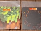 C418 - Minecraft Volume Alpha (Clear Green) & Beta (Fire Splatter) Vinyl LP