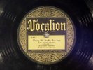 78 RPM -- King Oliver Orch./Lloyd Smith Gut-Bucketeers, Vocalion 1617, E Jazz