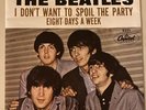 THE BEATLES EIGHT DAYS A WEEK 45RPM VINYL