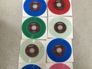 The Beatles Jukebox Colour Singles x 10 Captiol Records 7” Vinyl Records