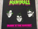 Manimals Blood Is The Harvest 1986 EP Vinyl & Inner HP 301 Rare Horror Metal LP