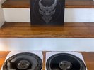 RARE Outlive Demon Hunter 2LP Black & Silver Swirl Records PICTURES