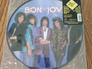 Bon Jovi ‎Slippery When Wet Picture Disc Vinyl LP 1986 Mercury NM