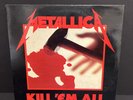 Metallica Kill 'Em All LP Vinyl Record Album Megaforce Records MRI 069 1983