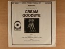 Cream  Goodbye  3 Song 45RPM EP  PS  Mono Promo RARE   Psych, Classic Rock