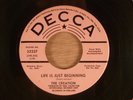 The Creation  Life Is Just Beginning/How Does It Feel To Feel  Promo RARE Psych