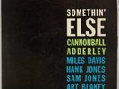 CANNONBALL ADDERLEY: Somethin Else US Blue Note 1595 OG Ear Jazz Vinyl LP Hear