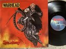 WARHEAD speedway lp vinyl ORIG PRESS MAUSOLEUM RECORDS fist 8357 VG+/EXC no upc
