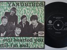 YARDBIRDS Evil Hearted You RARE Denmark 45 danish JEFF BECK psych garage HEAR
