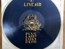 Queen - At Live Aid plus Larry Lurex demo- blue vinyl