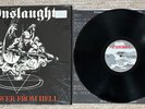 ONSLAUGHT - POWER FROM HELL LP Record 1987 COMBAT Original US Press DEATH METAL