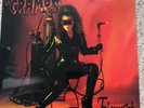 The Cramps Flamejob 12” flame orange vinyl Lp Rare psychobilly punk