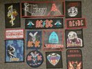 ACDC BLACK SABBATH MEGADETH PATCHES PLUS MORE