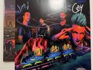 PAPA ROACH Ego Trip NEW STRAWBERRY SHORTCAKE SPLASH VINYL AUTOGRAPHED SIGNED
