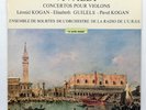 LEONID KOGAN, GILELS ⸺  VIVALDI concerto for violins ⸺  LE CHANT DU MONDE LP NM
