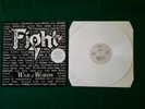Fight-War of Words 1st press white vinyl rare UK LP fully signed Judas Priest