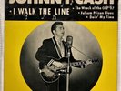 JOHNNY CASH - I Walk The Line 1958 SUN EP  113 Vinyl 45 rpm Picture Sleeve ORIG