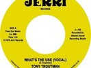 TONY TROUTMAN What's The Use RSD 7