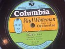Columbia 1945D Paul Whiteman Orch CHINA BOY w Bix & Bing 78 rpm 1929 E-
