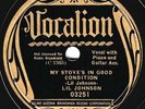 Vocalion 03251: Lil Johnson-My Stove's In Good Condition/Rug Cutter's Function E