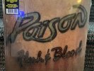 Poison - Flesh and Blood Vinyl LP Sealed Colored Green Coke Bottle Clear