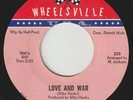 LEE ROGERS Love And War WHEELSVILLE USA detroit northern soul 45