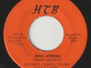 BROWN'S CHAPEL YOUNG ADULT CHOIR Roll Jordan HTB detroit gospel funk soul 45