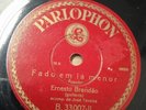 Parlophon Guitar solo 78 rpm ac. Ernesto Brandão ac. Jose Taveira Portugal. Fado