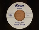 Dennis Damon Satisfy You/Debbie Texas Fuzz Garage, Psych, Hard Rock 1969 Campo